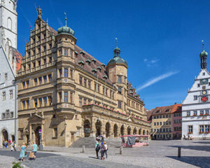 Historische Altstadt Rothenburg ob der Tauber